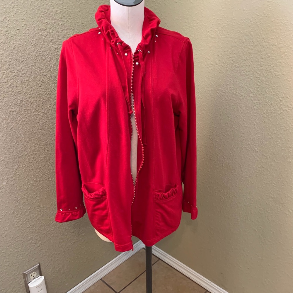 Quacker Factory Embellished Jacket